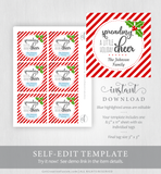 "Spreading Christmas Cheer" Gift Tag