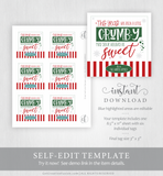 "Crumb-y (Stripes)" Christmas Gift Tag