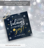 "Good Tidings" Christmas Gift Tag